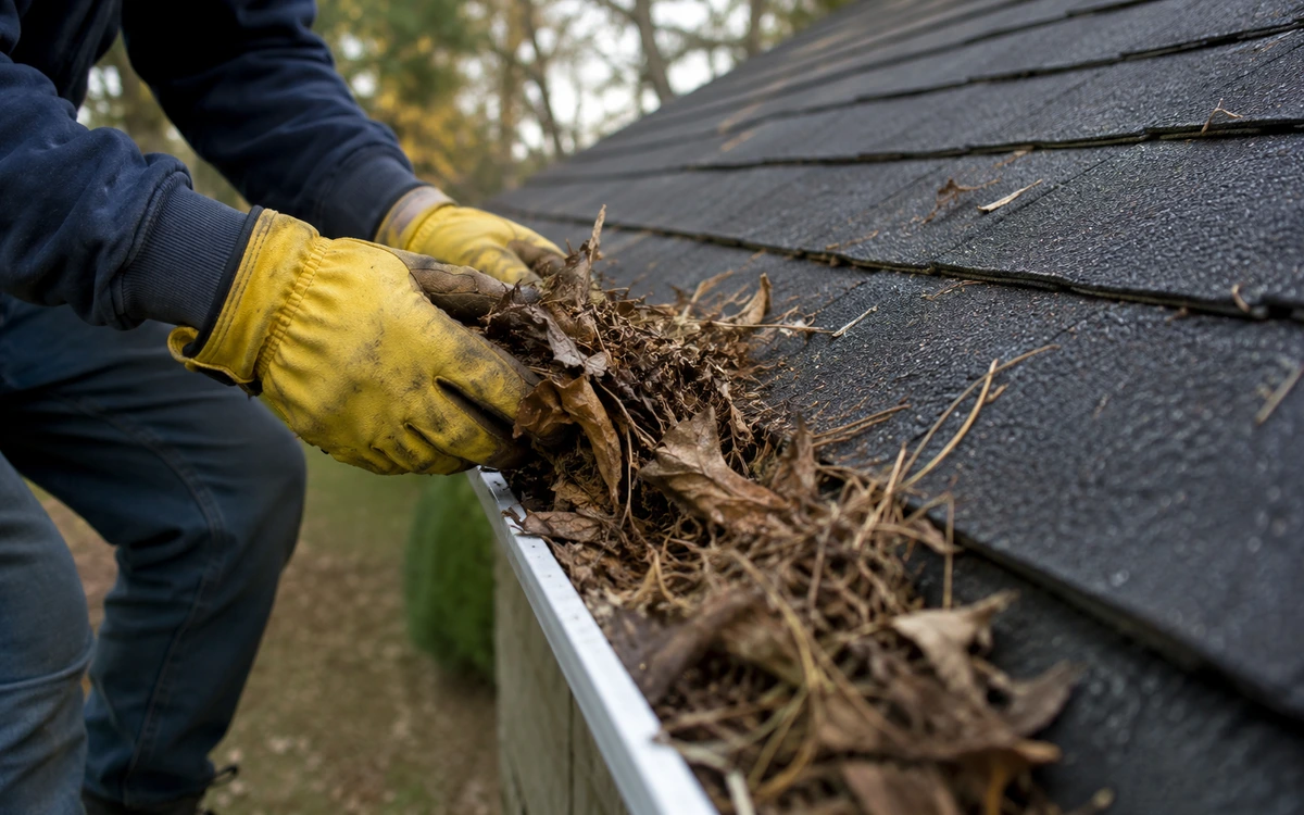 Leaf removal contractor
